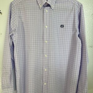 Lauren, Ralph Lauren Black Label Purple Boys Button Down Dress Shirt SZ 16